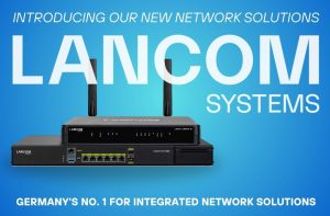 Celebrating our new partnership with LANCOM
